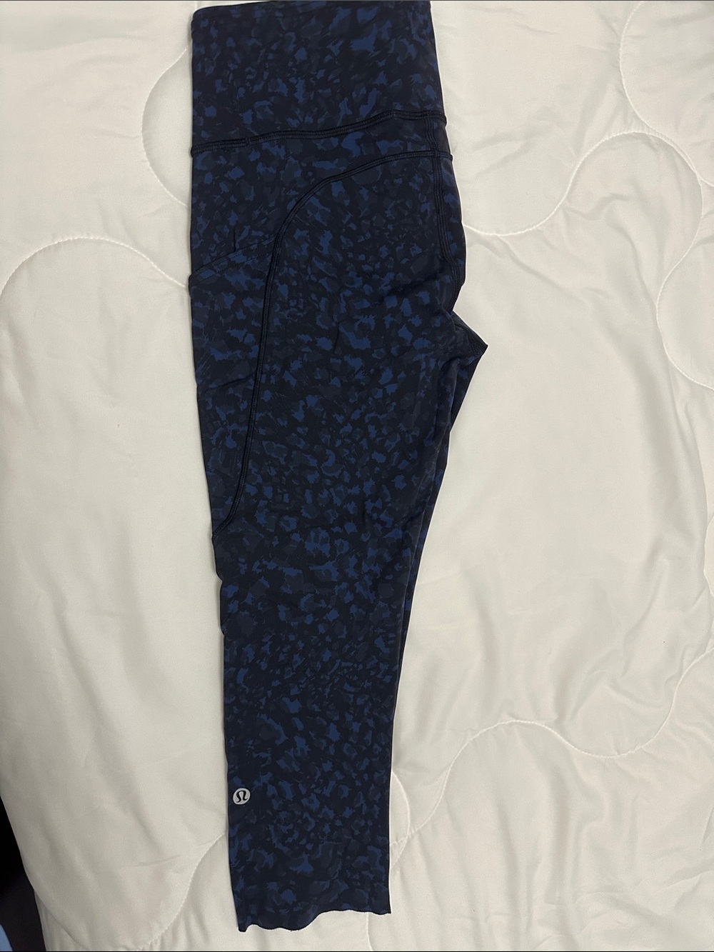 lululemon Navy Blue camo Leggings